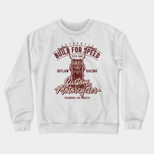 Vintage Motorcycles Crewneck Sweatshirt